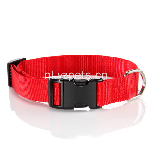 Kleurrijke nylon halsband